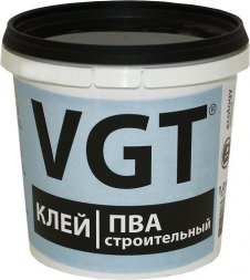 Клей ПВА Строительный 1кг  VGT 10604 32672